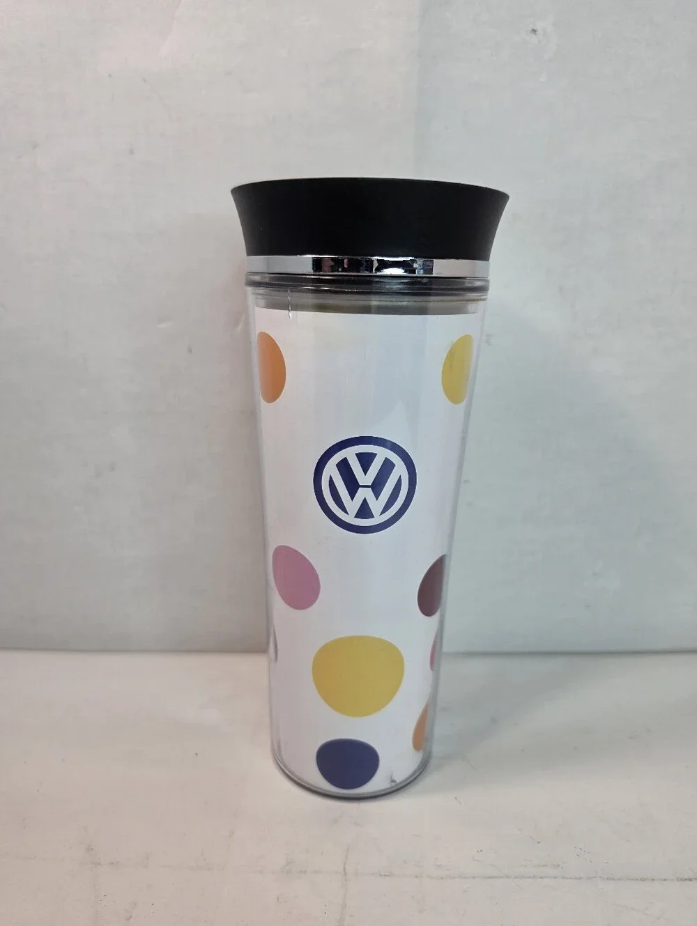 Volkswagen Gear VW Gordon Sinclair Polka Dot Travel Mug Tumbler